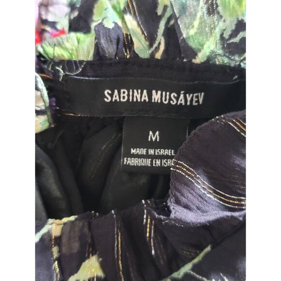 Sabina Musayev Printed Tie-Top - New Medium - Picture 7 of 7